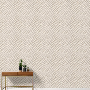 Elegante moderne witte zandtextuur behang