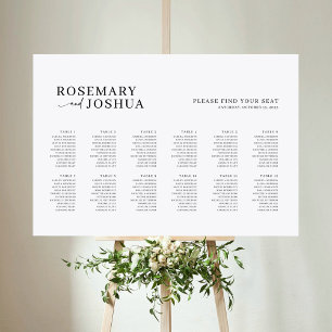 Elegante moderne zitgrafiek Vind uw stoel Poster