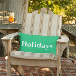 Elegante moderne zomer decor Groenelementen Buitenkussen