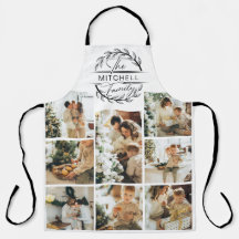 Elegante moderne zwart-wit familie fotocollage