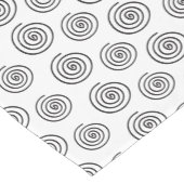 Elegante moderne zwart-witte Tafelloper (Hoek)