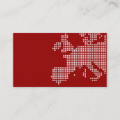 ELEGANTE MODERNO MAPA EUROPA INTERNACIONAL BLANCO VISITEKAARTJE (Achterkant)