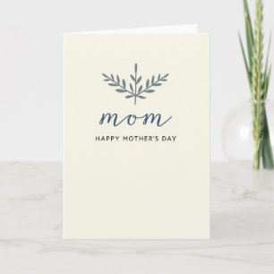 Elegante Moeder Botanische Kaart
