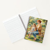 Elegante Moeder & Dochter Journal met Naam Notitieboek (Binnen)