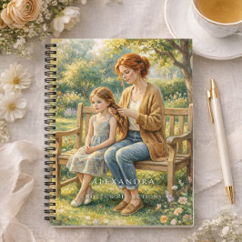 Elegante Moeder & Dochter Journal met Naam Notitieboek