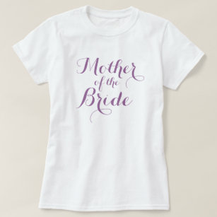 Elegante moeder van de bruid t shirten   Lavender T-shirt