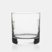 Elegante Moeder van de bruidegom voeg naam Bruilof Whisky Glas (Rechts)