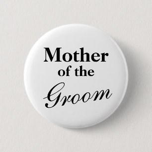 Elegante Moeder van de bruidegomknopen Ronde Button 5,7 Cm