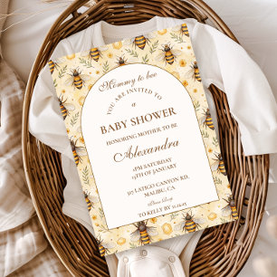 Elegante Moeder wordt Bij Baby Shower Kaart