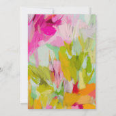 Elegante Moederdag Brunch Invitation Kaart (Achterkant)