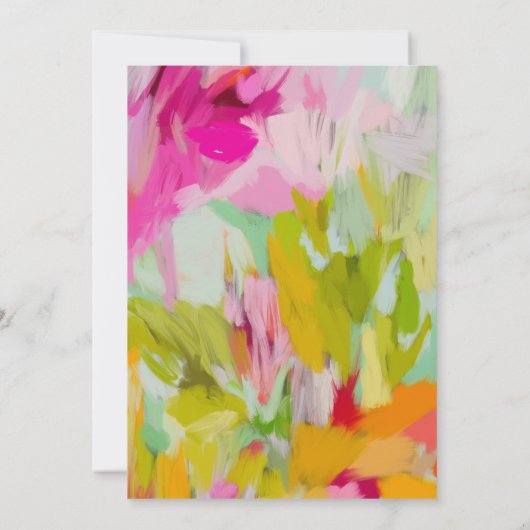 Elegante Moederdag Brunch Invitation Kaart (Achterkant)