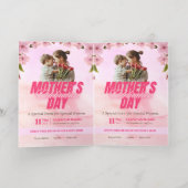 Elegante Moederdag brunch uitnodiging (Binnenlaag)
