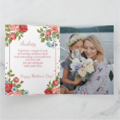 Elegante Moederdag Kaart (Binnen)