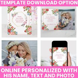 Elegante Moederdag Kaart