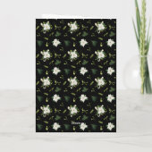 Elegante Moederdag Wenskaart Bloemendesign Kaart (Achterkant)