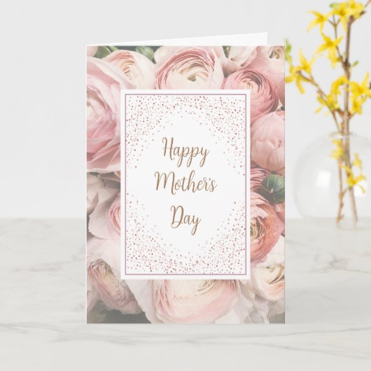 Elegante Moederdagkaart Kaart (Gele Bloem)