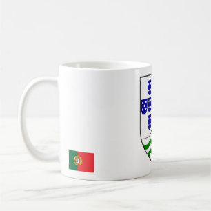 Elegante mok met India Portuguesa-wapen