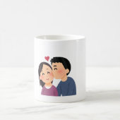 Elegante mok met liefde en romantiek (Center)