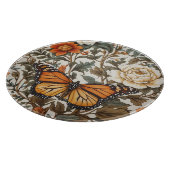 Elegante Monarchvlinder William Morris Geïnspireer Snijplank (Hoek)