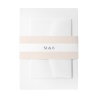 Elegante Monochromatische Blush Gepersonaliseerd