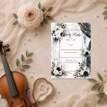 Elegante Monochrome Bruiloft