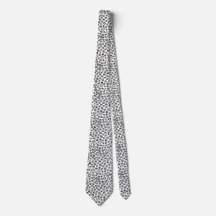 Elegante monochrome katachtige elegantie stropdas
