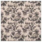 Elegante  monochrome Magnolia stof (Swatch)