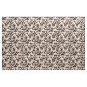 Elegante  monochrome Magnolia stof (Fat Quarter)