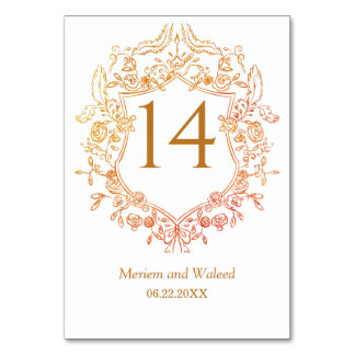 Elegante Monogram Bruiloftskrans Kaart