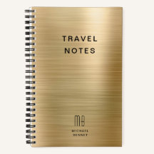 Elegante Monogram Gouden Reis