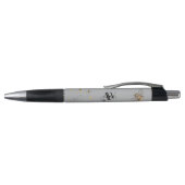 Elegante Monogram Hommeltjes Pen (Bovenkant)