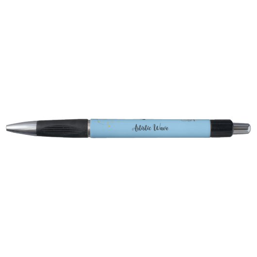 Elegante Monogram Hommeltjes Pen (Voorkant)