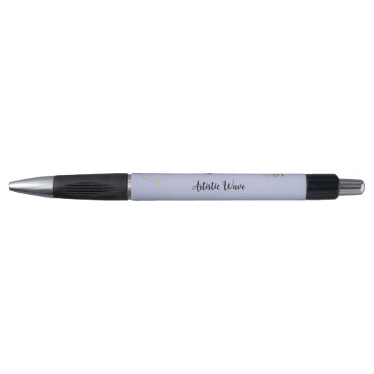 Elegante Monogram Honingpot Pen (Voorkant)