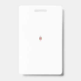 Elegante Monogram Huwelijksbadge Badge