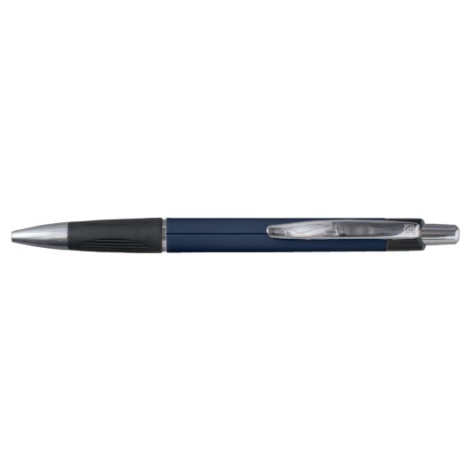 Elegante Monogram Initiaal Script Naam Pen (Achterkant)