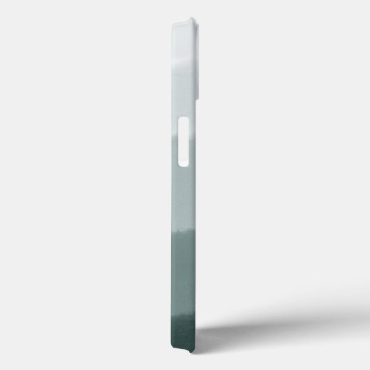 Elegante monogram Initialen gekalkte sparren ombre Case-Mate iPhone Case (Achterkant / Rechts)