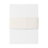 Elegante Monogram Leaf Crest Terracotta bruiloft Uitnodigingen Wikkel (Achterkant Voorbeeld)