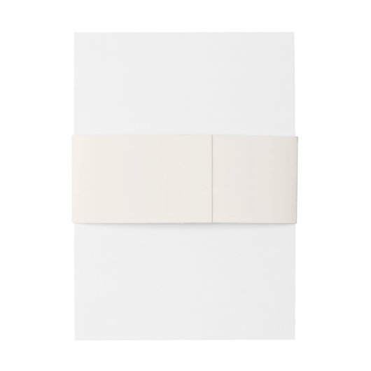 Elegante Monogram Leaf Crest Terracotta bruiloft Uitnodigingen Wikkel (Achterkant Voorbeeld)