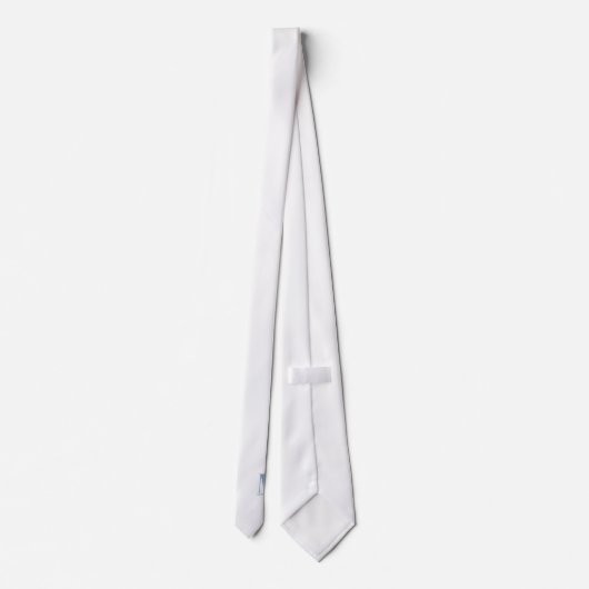 Elegante Monogram + Naam Trouwdas Stropdas (Achterkant)