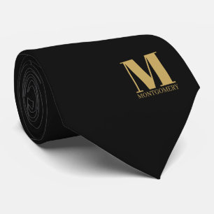 Elegante Monogram + Naam Trouwdas Stropdas