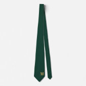 Elegante Monogram + Naam Trouwdas Stropdas (Voorkant)