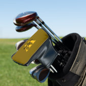 Elegante monogram scriptnaam golfheadcover (Insitu)