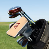 Elegante monogram scriptnaam golfheadcover (Insitu)