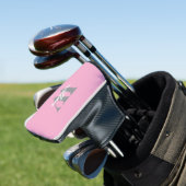 Elegante monogram scriptnaam golfheadcover (Insitu)