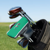 Elegante monogram scriptnaam golfheadcover (Insitu)