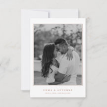 Elegante Monogram Terracota bruiloft