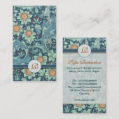 elegante monogram visitekaartjes (Voorkant / Achterkant)