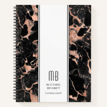 Elegante Monogram Zakelijke  