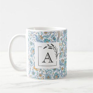Elegante Monogrammuh Geschenk voor Bruiloft Klassi Koffiemok