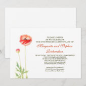 Elegante mooie jubileum uitnodigingen (Voorkant / Achterkant)